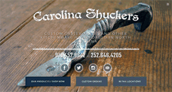 Desktop Screenshot of carolinashuckers.com