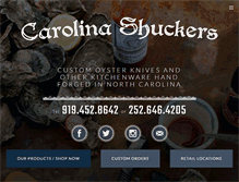 Tablet Screenshot of carolinashuckers.com